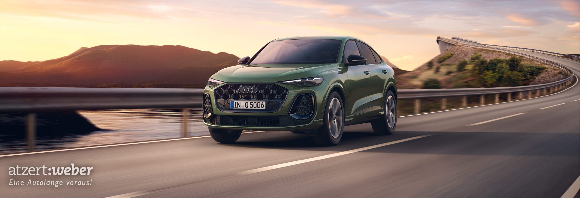 Audi Q5 Sportback S line in Chronosgrau Metallic